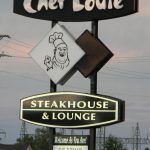 Chef Louie Steakhouse Sign