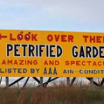 Badlands Petrified Gardens Sign