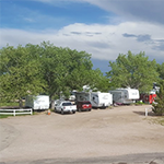 RV's at Arrow Campground
